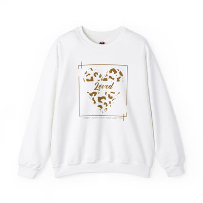 Loved- Crewneck Sweatshirt (Available in more colors)