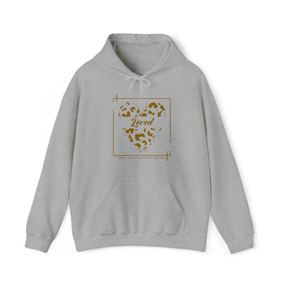 Loved-Hooded Sweatshirt (Available in more colors)