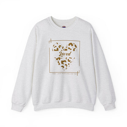 Loved- Crewneck Sweatshirt (Available in more colors)