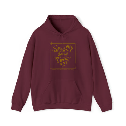 Loved-Hooded Sweatshirt (Available in more colors)