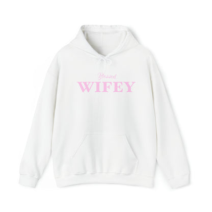 Wifey-Hooded Sweatshirt (Available in more colors)
