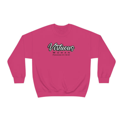 Virtuous Woman-Crewneck Sweatshirt (Available in more colors)