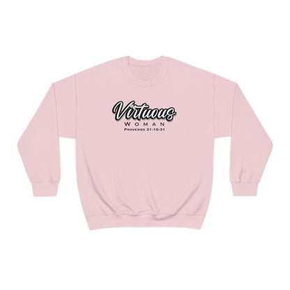 Virtuous Woman-Crewneck Sweatshirt (Available in more colors)