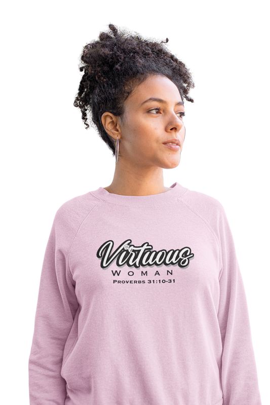 Virtuous Woman-Crewneck Sweatshirt (Available in more colors)