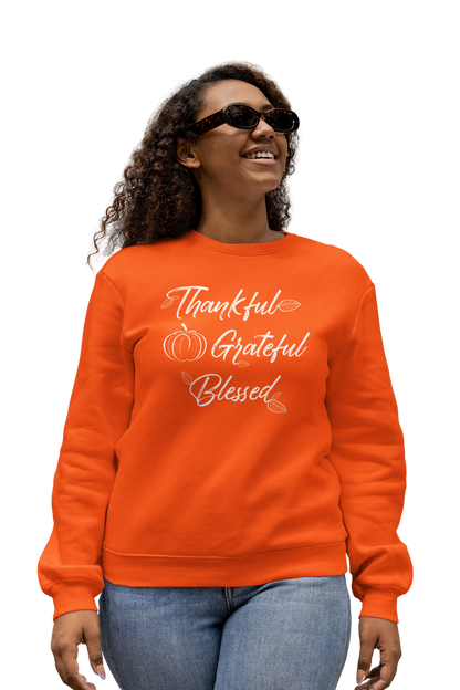 Thankful- Crewneck Sweatshirt (Available in more colors)