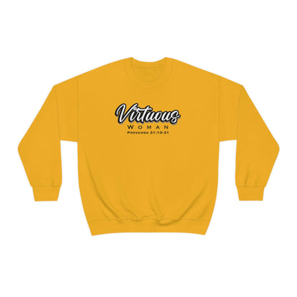 Virtuous Woman-Crewneck Sweatshirt (Available in more colors)