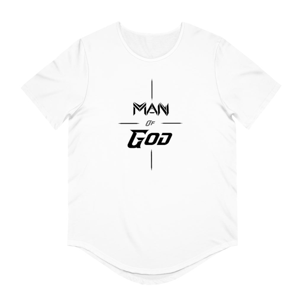 Man of God- Curved Bottom Hem