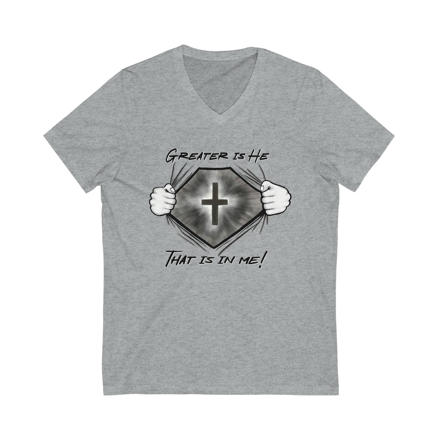 Greater Is He That Is In Me!- (Available in more colors)