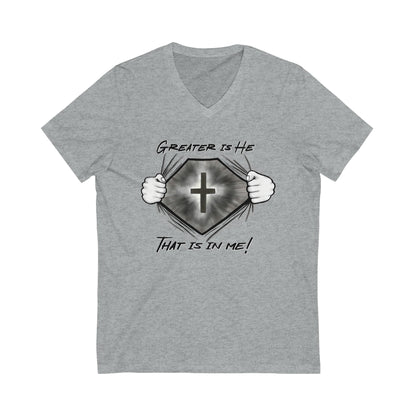 Greater Is He That Is In Me!- (Available in more colors)