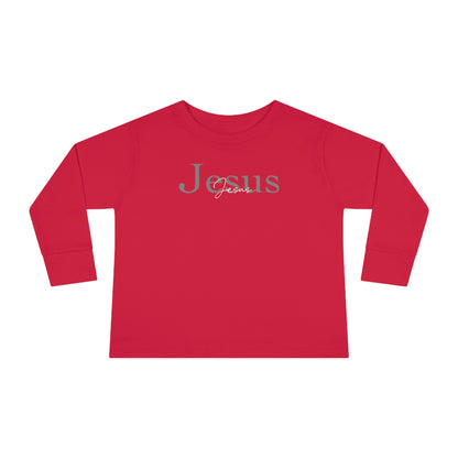 Jesus- Toddler Long Sleeve Unisex(Available in more colors)