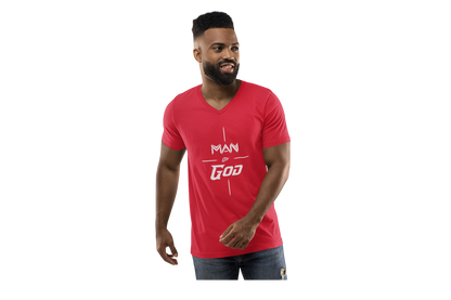 Man of God: V-Neck (Available in more colors)