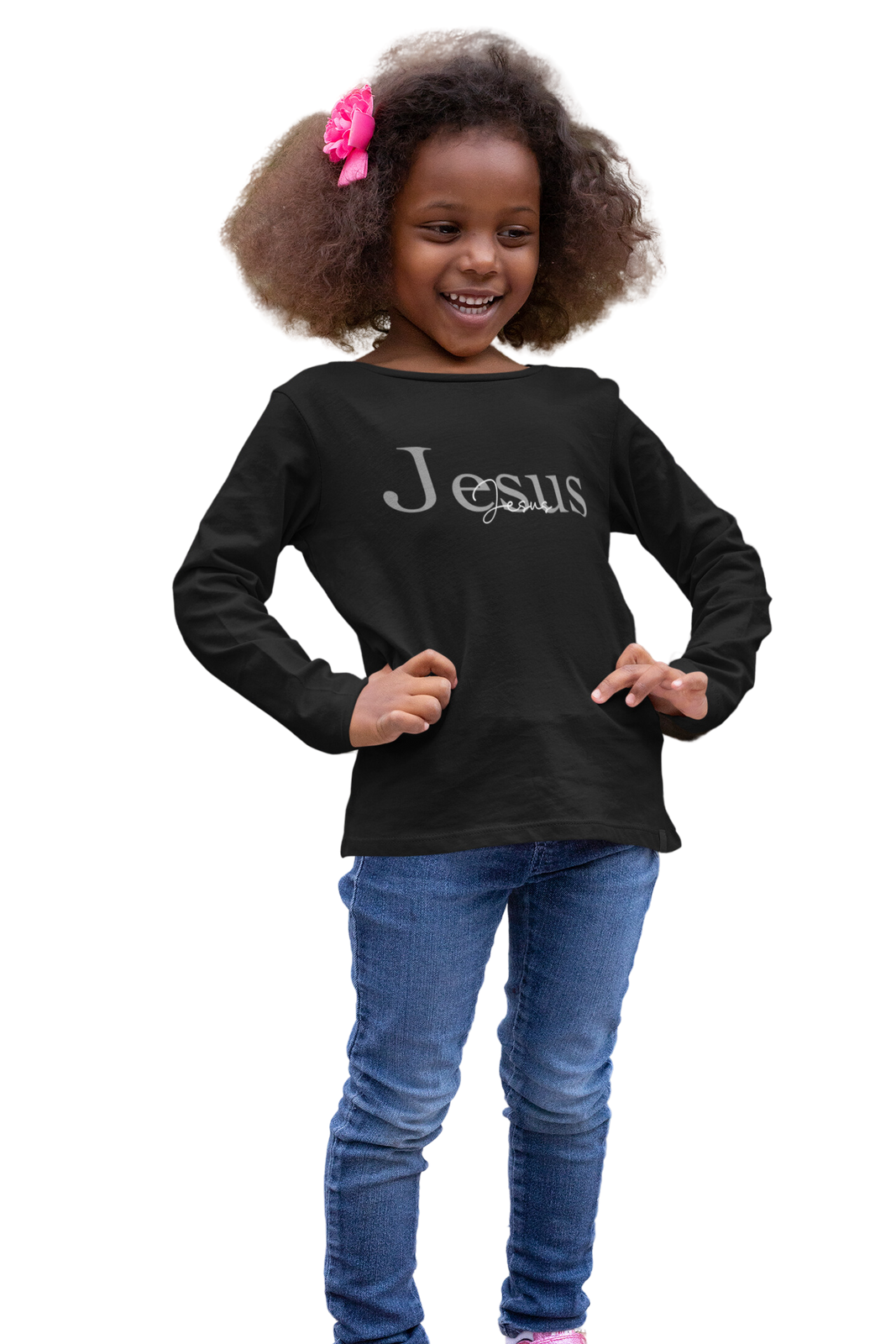 Jesus- Toddler Long Sleeve Unisex(Available in more colors)