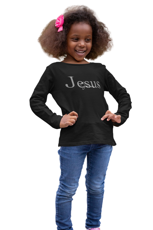 Jesus- Toddler Long Sleeve Unisex(Available in more colors)