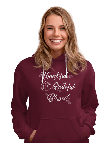 Thankful- Hooded Sweatshirt(Available in more colors)