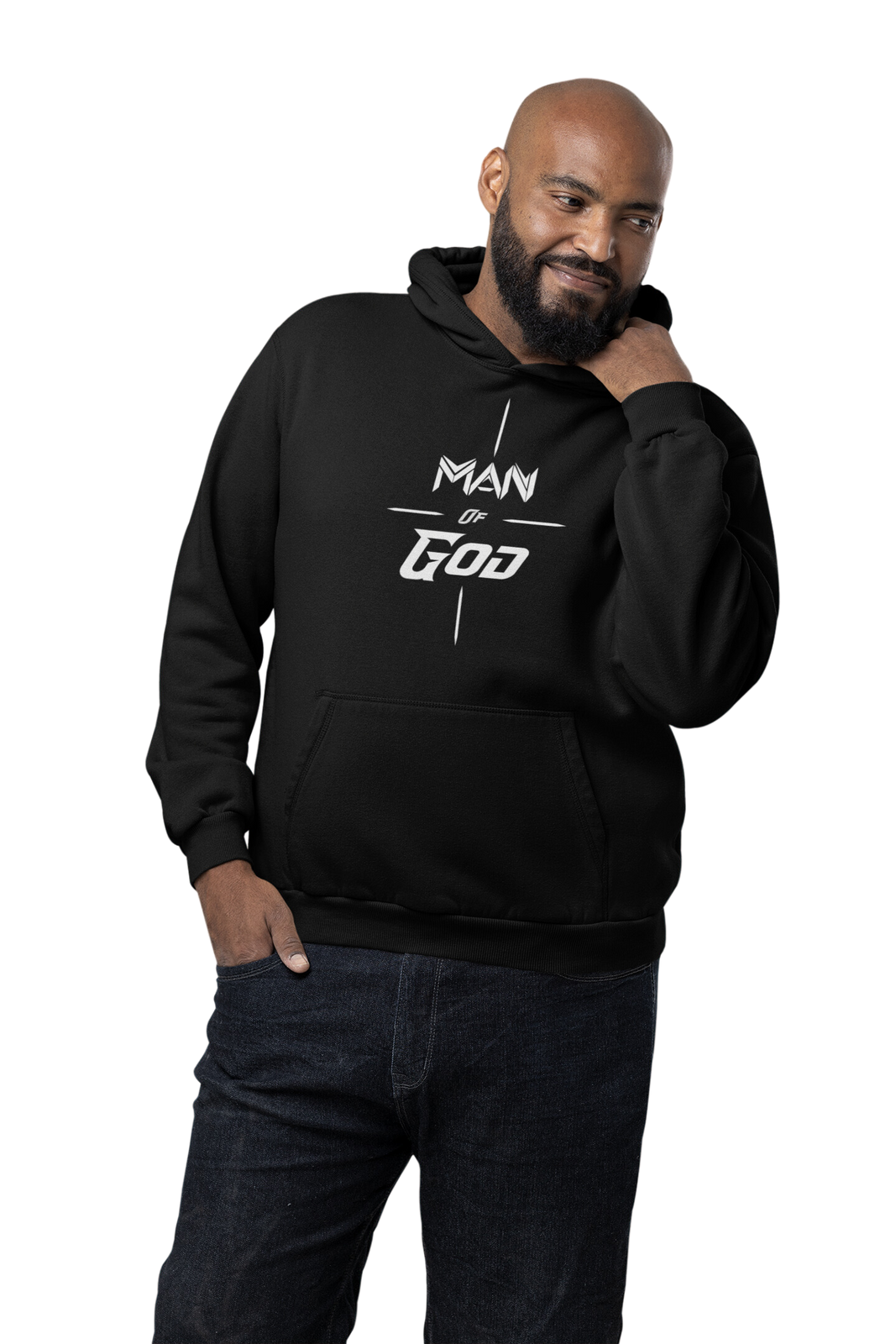 Man of God- Hooded Sweatshirt( Available in more colors)