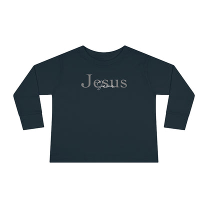 Jesus- Toddler Long Sleeve Unisex(Available in more colors)