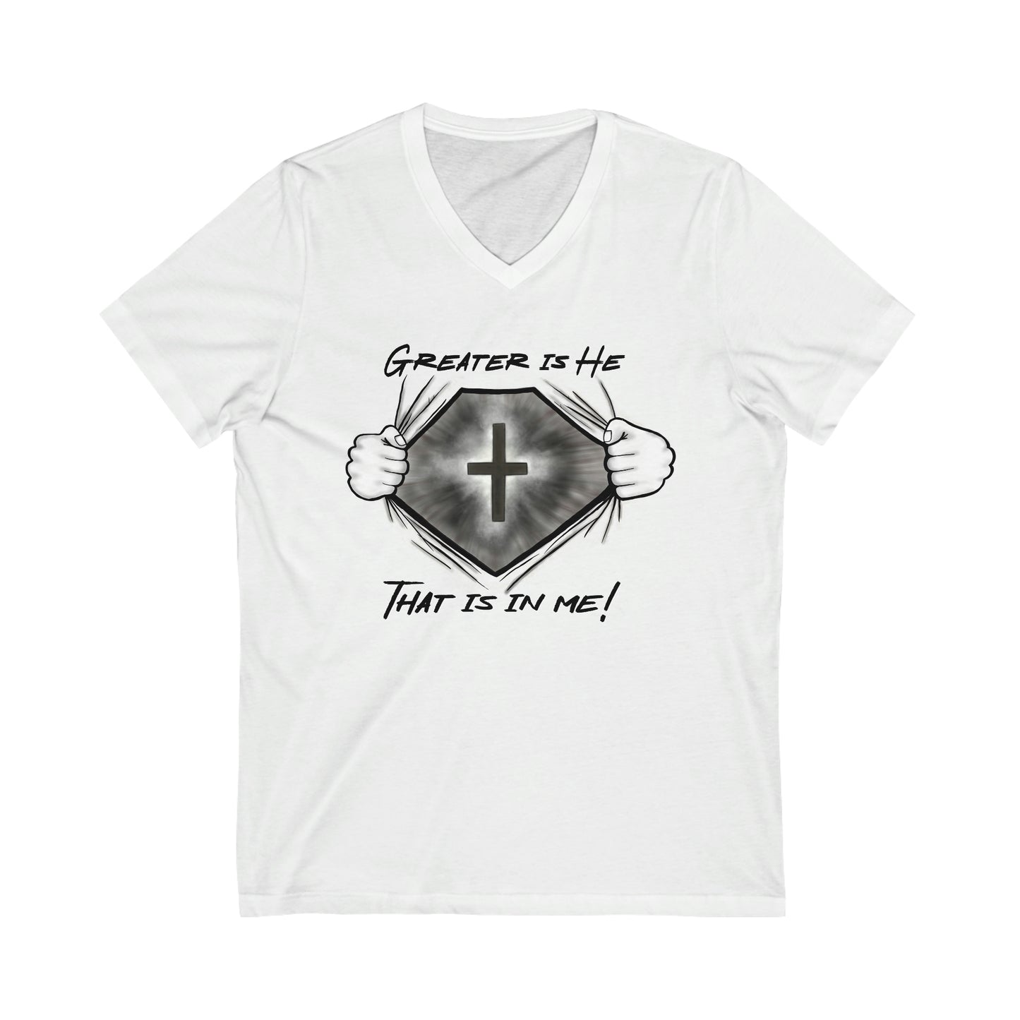 Greater Is He That Is In Me!- (Available in more colors)