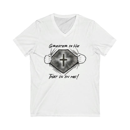 Greater Is He That Is In Me!- (Available in more colors)